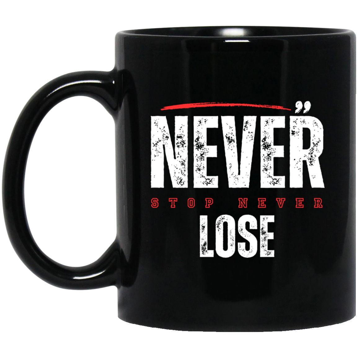 NSNL Black Mug